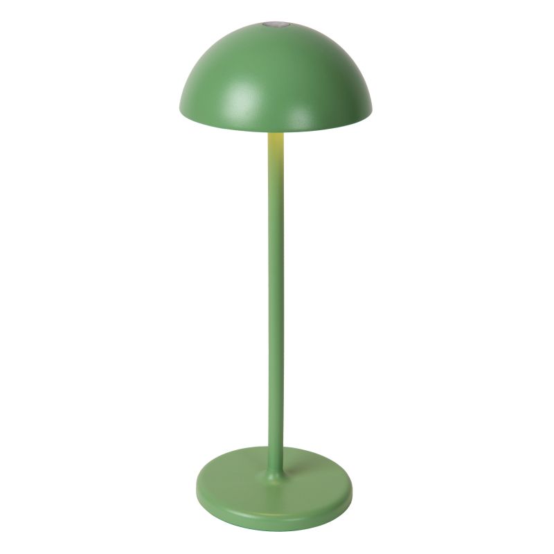 Lucide JOY - Dobíjacia stolová lampa Outdoor - Batéria - Ø 12 cm - LED Rozm. - 1x1,5W 3000K - IP54 - Zelená